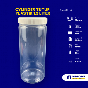 JAR CYLINDER 1300ML