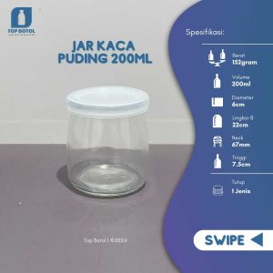 JAR PUDING 200ML