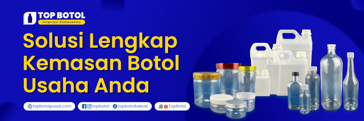Banner Top Botol new blue
